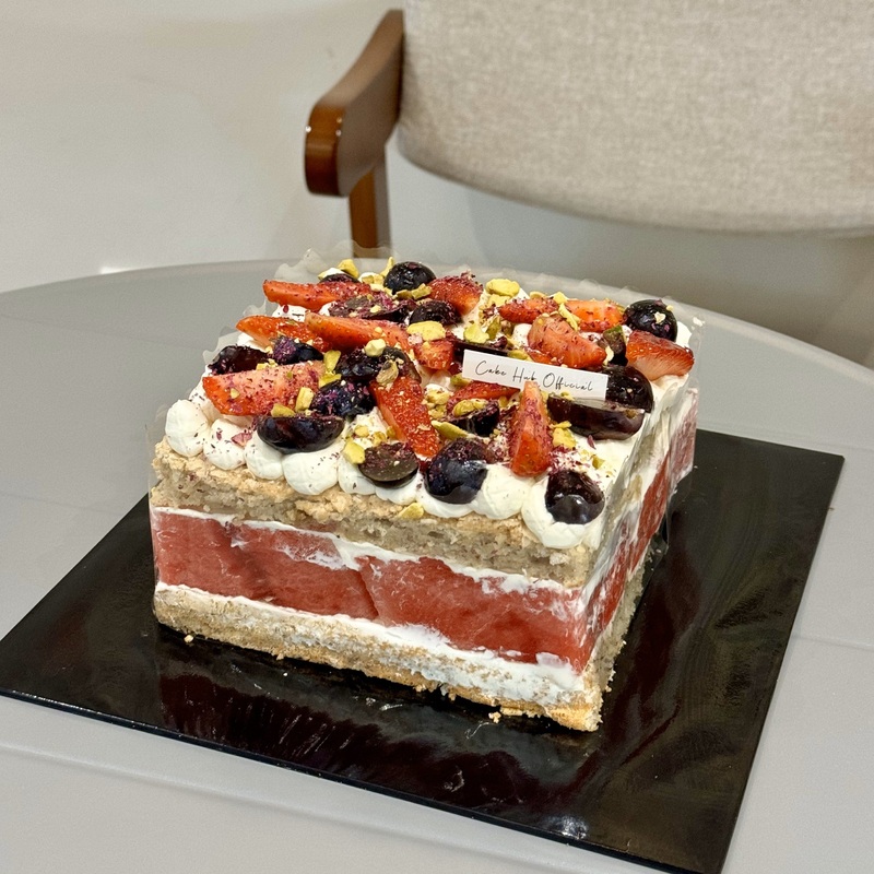 Watermelon Cake – CNY 2025|Zone A|Zone B|Zone C|Zone D|Self pickup