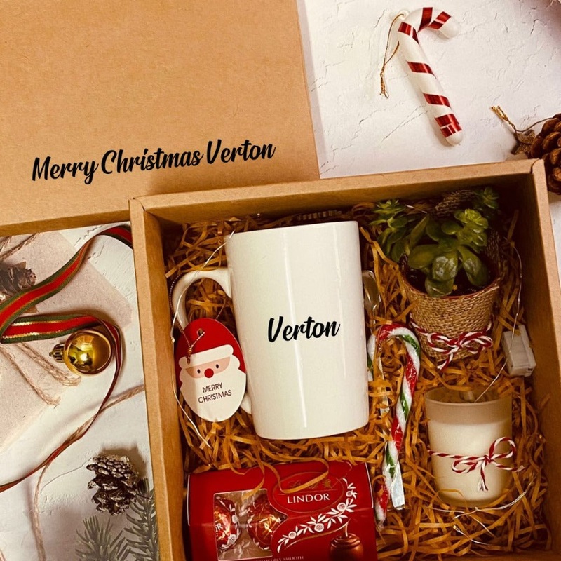 Warm and Cozy Personalised Ceramic Cup Mug Gift Box Set (Nationwide Delivery)