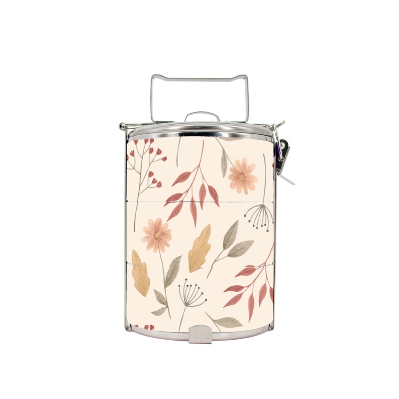 BDARI Tiffin Carrier – Autumn Floral (Nationwide Delivery)