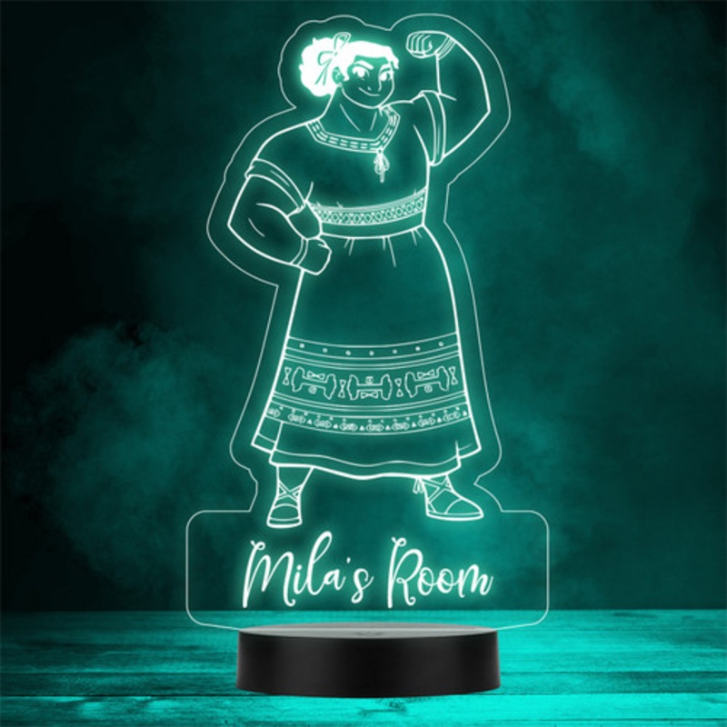 Encanto Strong Luisa Madrigal Personalised Gift Colour Change LED Night Light – The Card Zoo