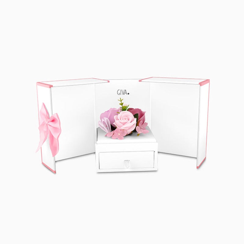 Pink Bow Gift Box (only box)