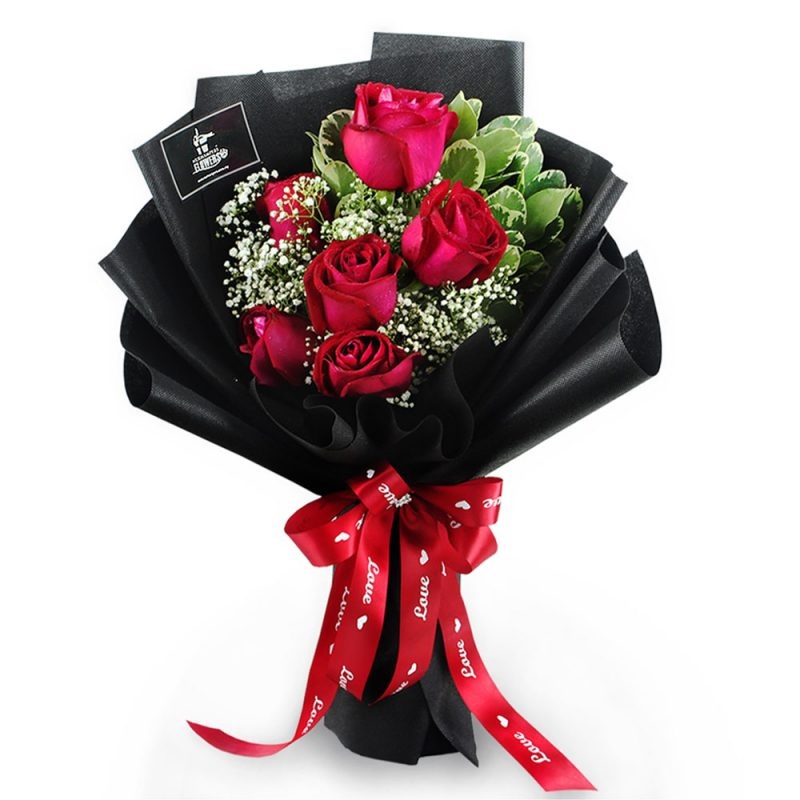 (Self pick up/Klang Valley Delivery) Passion of Love Flower Bouquet