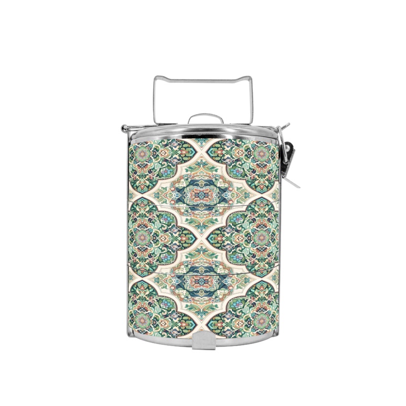 BDARI Tiffin Carrier – Green Remini (Nationwide Delivery)