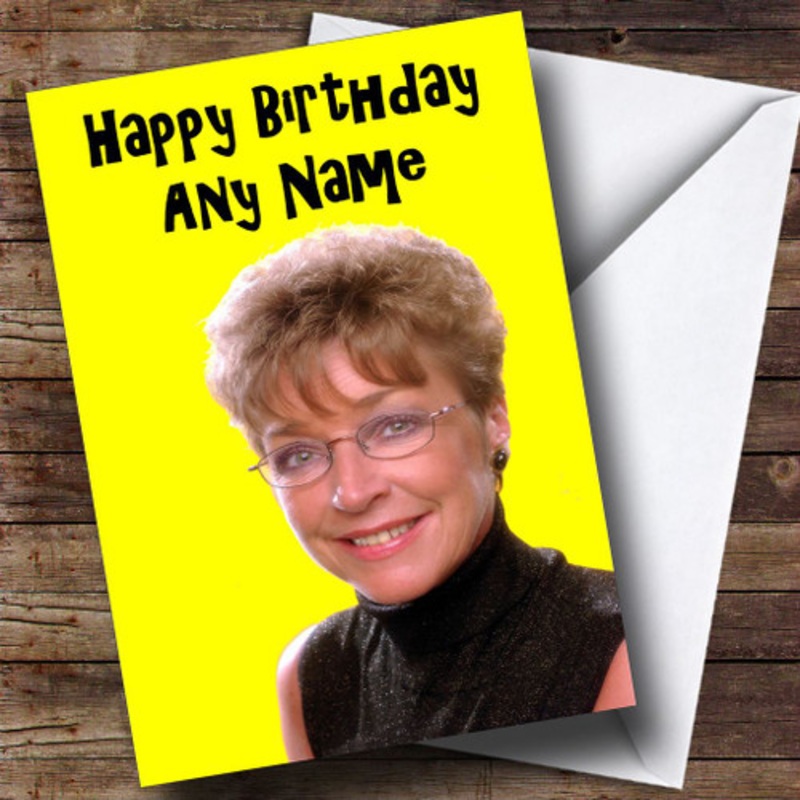 Deirdre Barlow Personalised Birthday Card – The Card Zoo