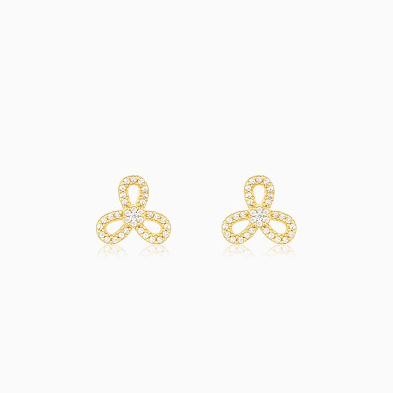 Golden Trifecta Earrings