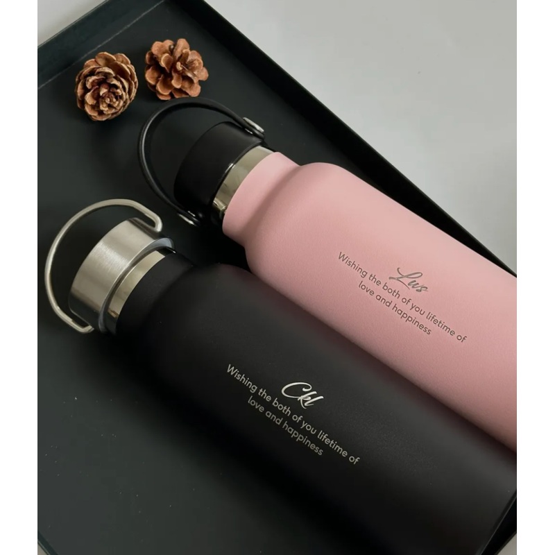 [Dual Gift Set A] Personalized Thermos Gift Set (Nationwide Delivery)