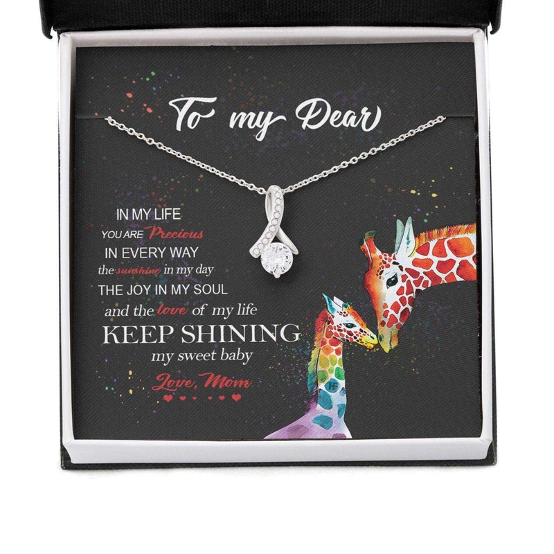 Awareness Necklace: In My Life You Are Sunshine, Meaningful Autism Message Card