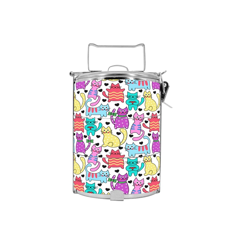 BDARI Tiffin Carrier – Clowder Cats (Nationwide Delivery)