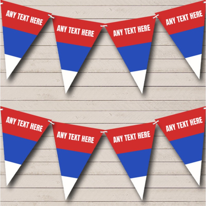 Netherlands Flag Holland Personalised Birthday Party Bunting – The Card Zoo