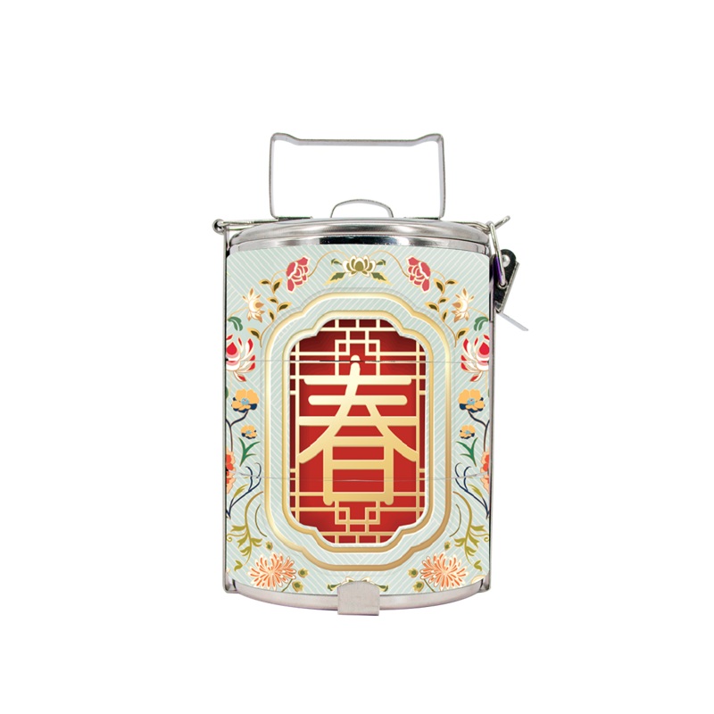 BDARI Tiffin Carrier – Imperial Peony (Nationwide Delivery)