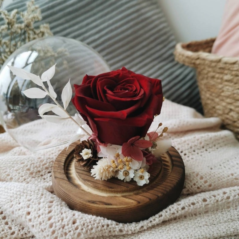 Valentine’s Day 2023 Everlasting Love (Preserved Flower Globe) | ( Klang Valley Delivery Only)