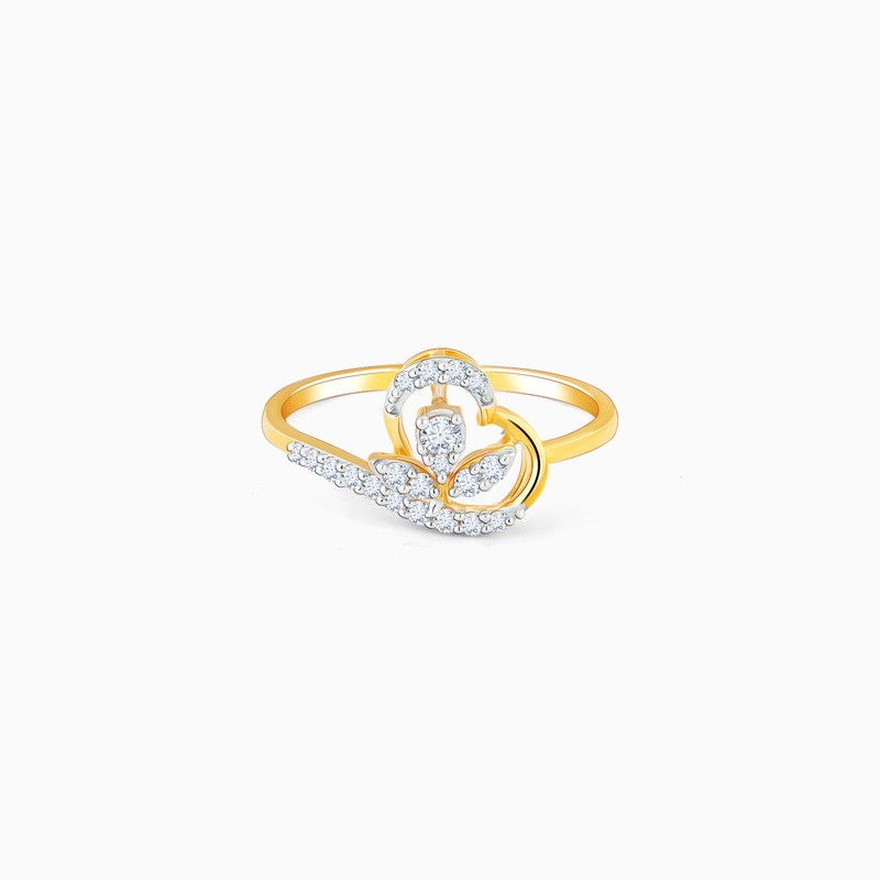 Gold Eternal Blossom Diamond Ring