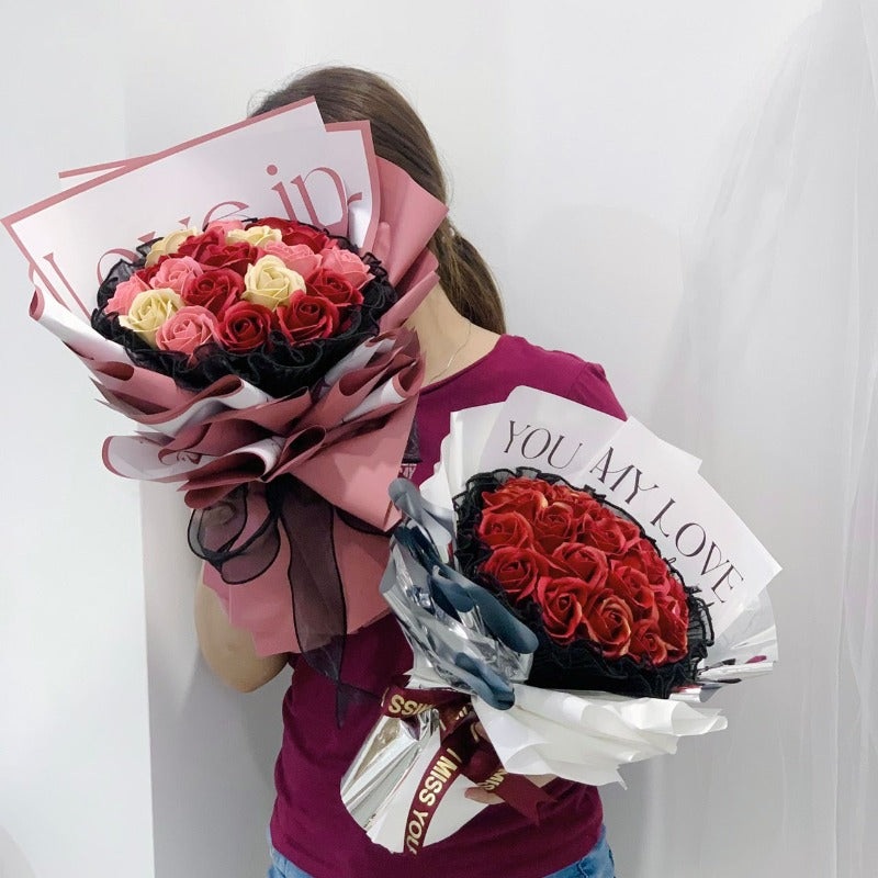 Forever 19 Soap Flower Bouquet – (Klang Valley Delivery)