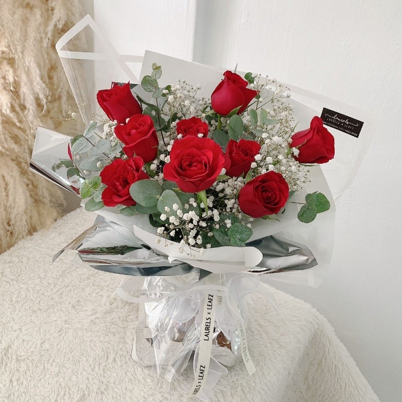V2023 You Are My Galaxy Flower Bouquet ( Soap / Fresh Flower) (Johor Bahru Delivery)
