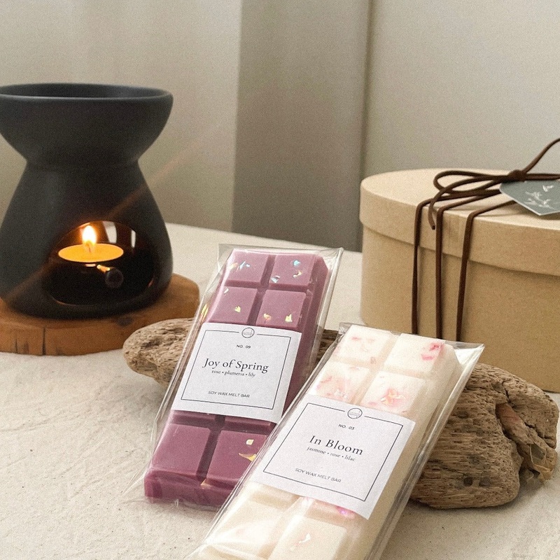 Wax Melt Gift Set (Black Burner) | (West Malaysia Delivery)