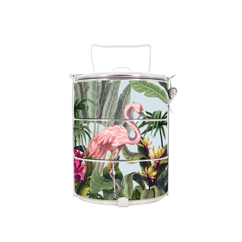 BDARI Tiffin Carrier – Flamingo (Nationwide Delivery)