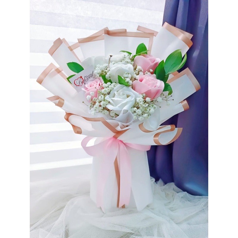 Soap Roses Bouquets (Artificial Flower) | (Klang Valley Delivery Only)