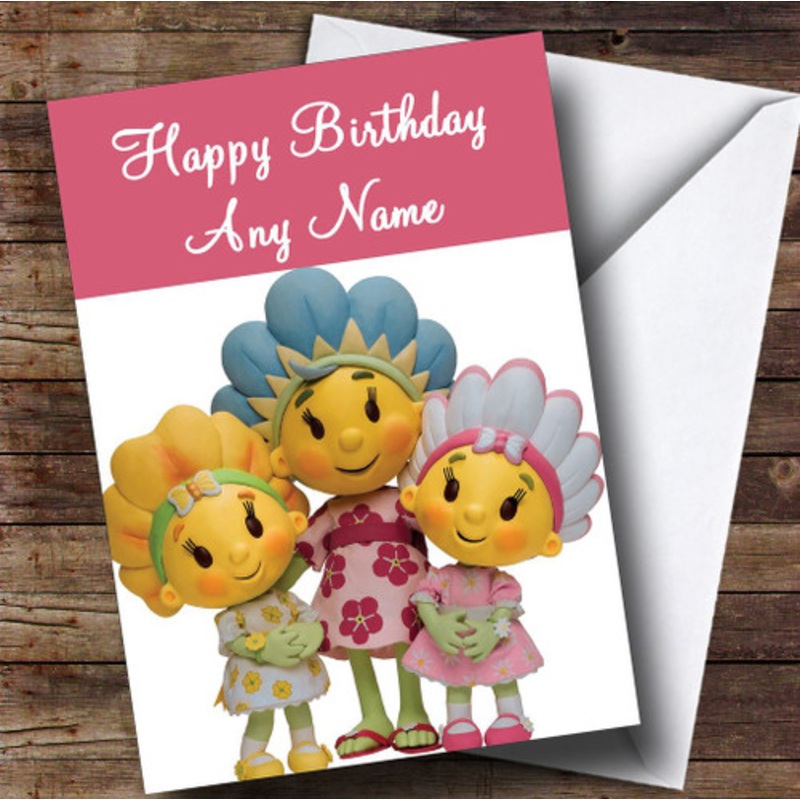 Fifi And The Flowertots Personalised Children’s Birthday Card – The Card Zoo