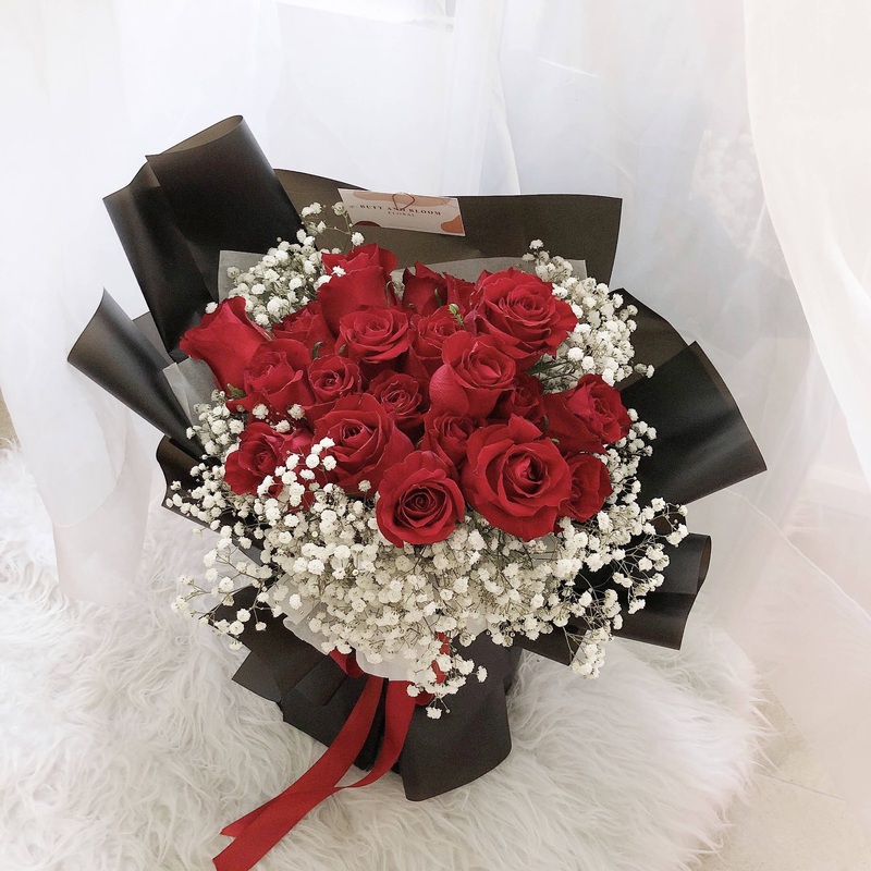 (M) Classic Red Roses Bouquet|Zone A|Zone B|Zone C|Zone D|Zone E|Zone F|Zone G|Zone H|Zone I