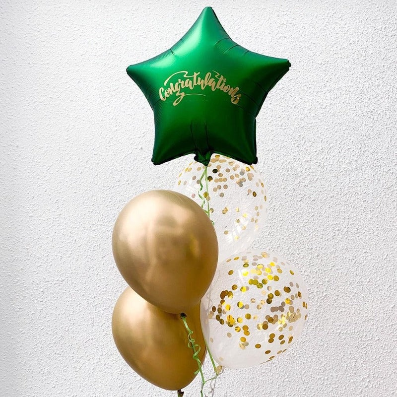 18inch Jade Balloon Bouquet|HiFloat  40hours|Helium  9hours
