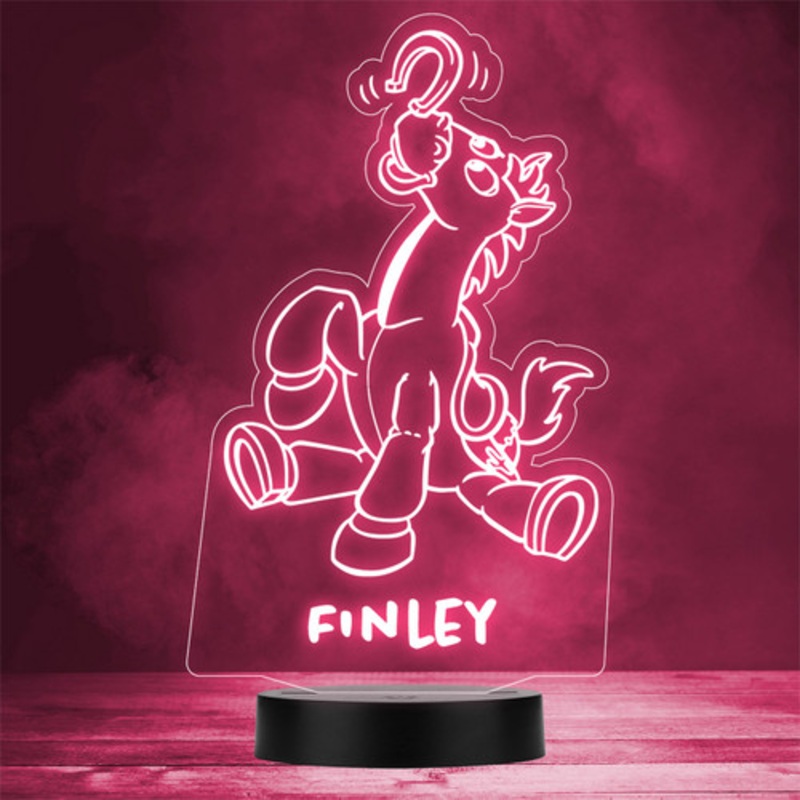 Toy Story Horse Bullseye Personalised Gift Colour Changing LED Lamp Night Light – The Card Zoo