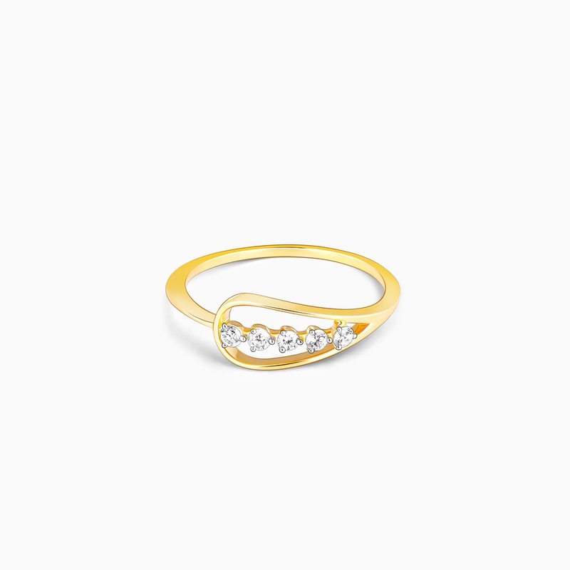 Gold Love for Sparkles Diamond Ring