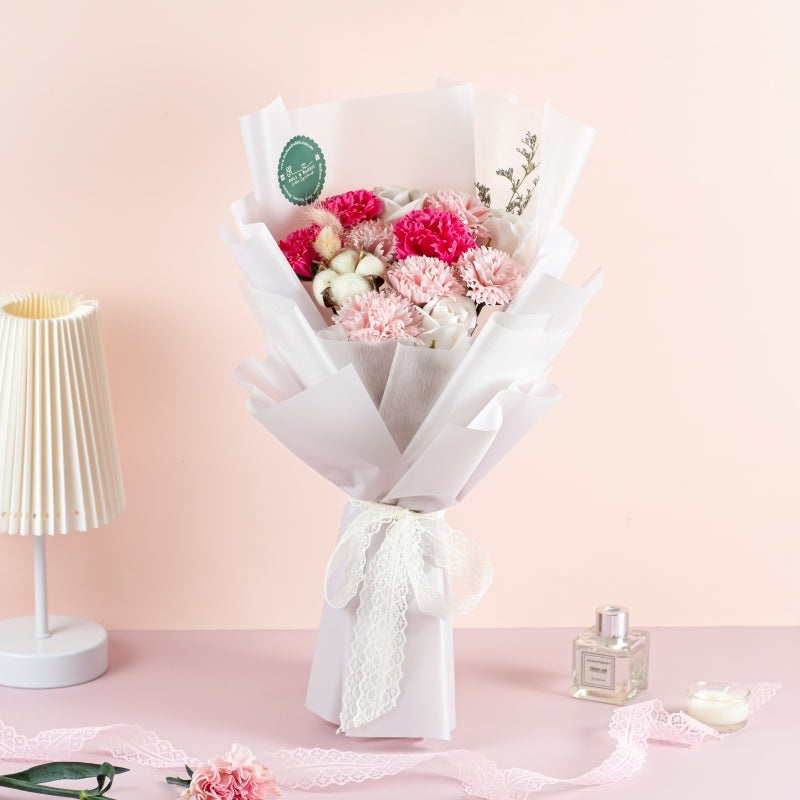 Bonnie Artificial Soap Bouquet (Klang Valley Delivery Only)