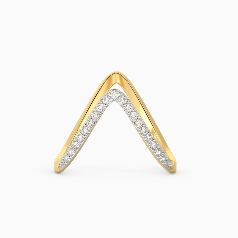 Gold Vellore Vanki Diamond Ring