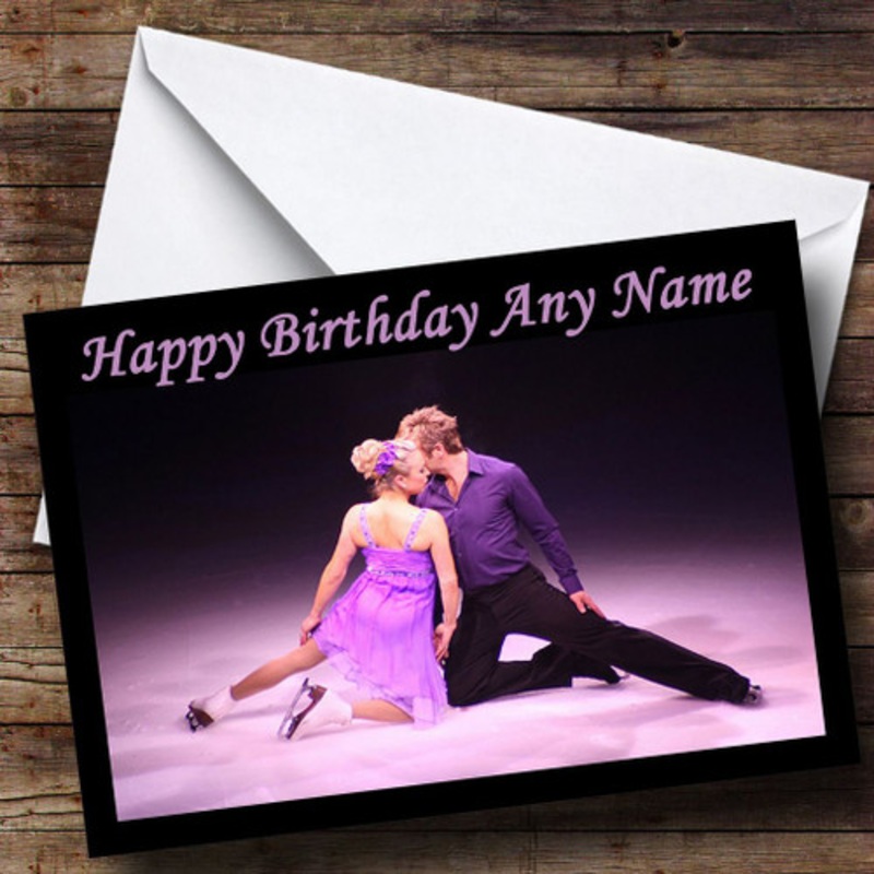 Torvill and Dean Personalised Birthday Card – The Card Zoo