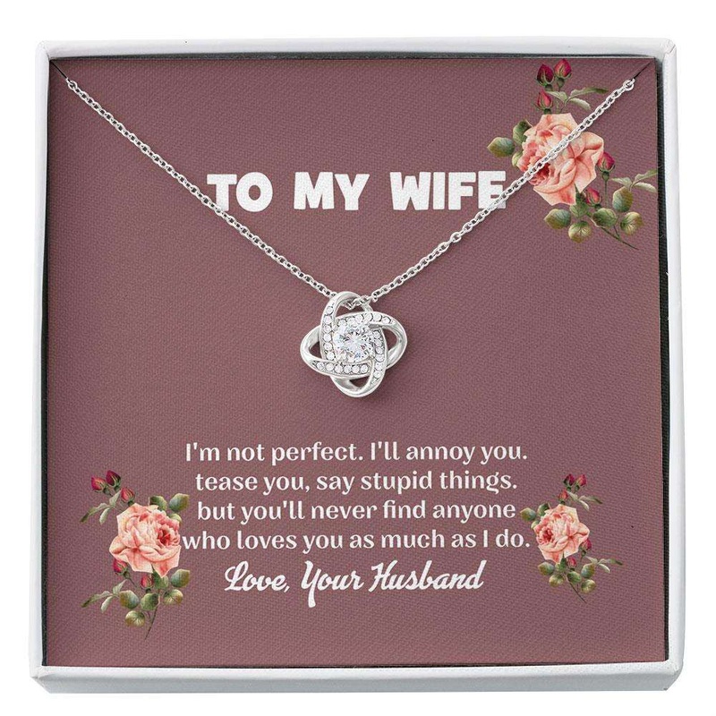 Wife Necklace, Wife Gift, Gift For Wife, Gift For Her, Anniversary Necklace Gift For Wife Custom Necklace