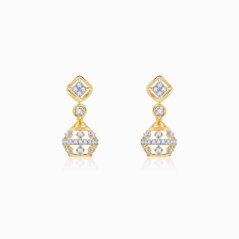Gold Mystical Magique Lab Grown Diamond Earrings