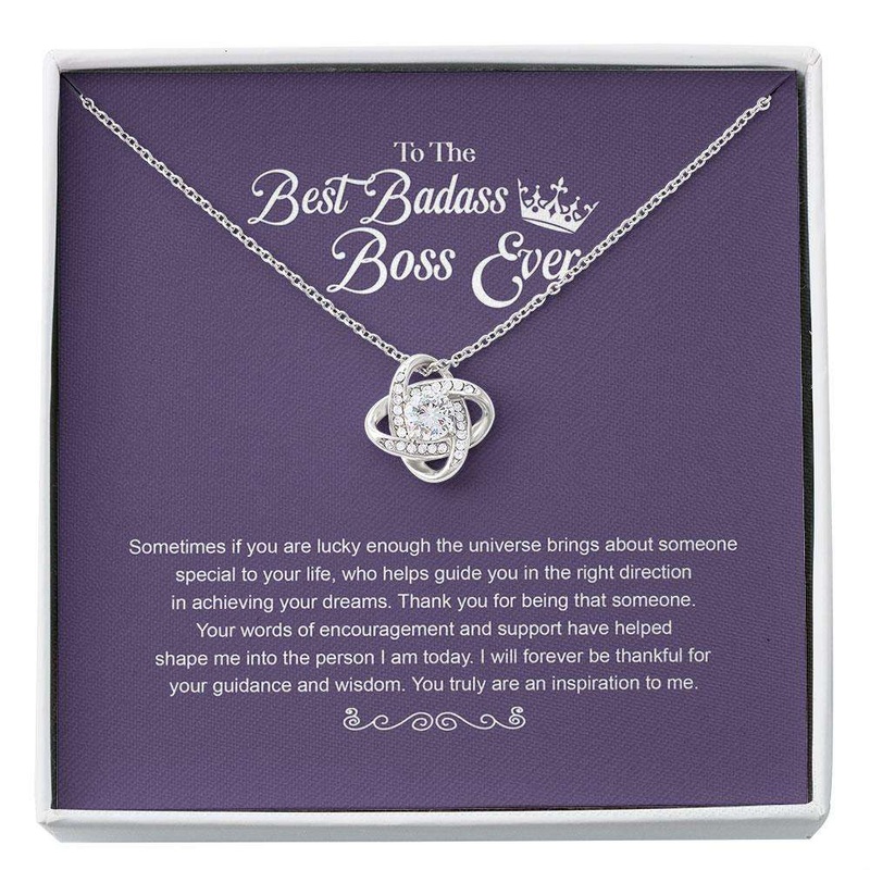 Boss Necklace, To The Best Badass Boss Necklace Gift For Her, Boss Lady Gift, Best Badass Boss Ever, Gift For Women
