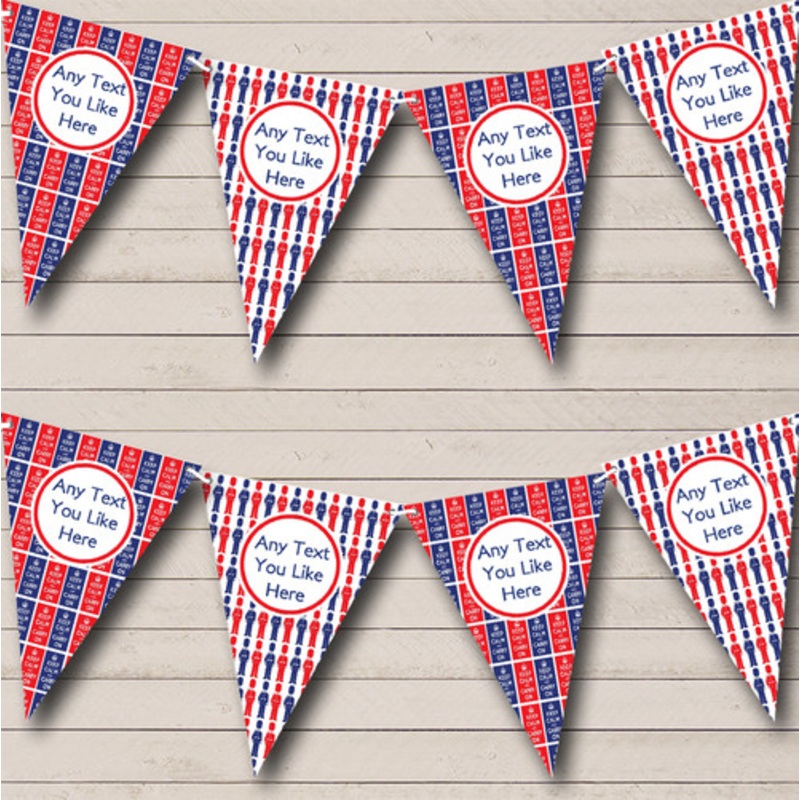 Keep Calm And Beefeaters London Personalised Birthday Party Bunting – The Card Zoo