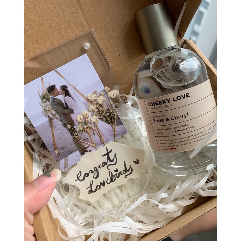[Father’s Day] Classy Photo Frame + Personalised Perfume Gift Box | (West Malaysia Delivery Only)