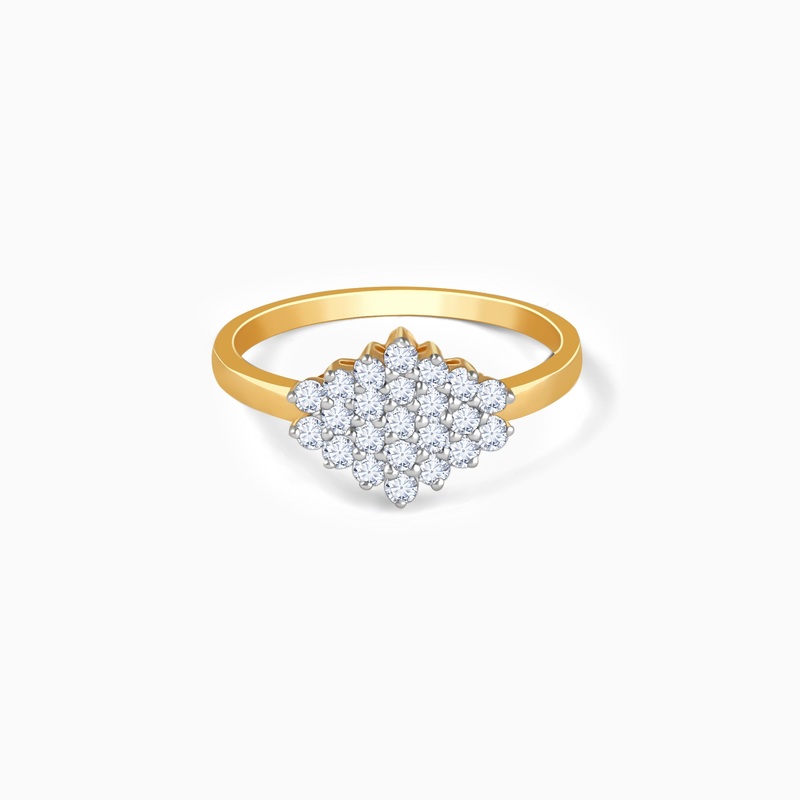 Gold Caprese Diamond Ring