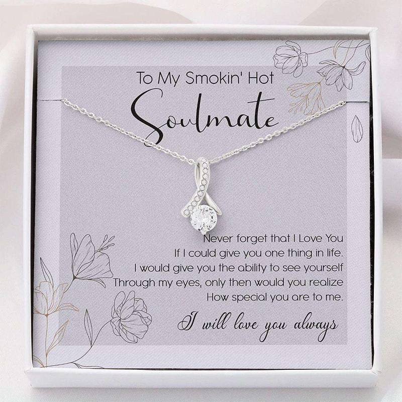Soulmate Neckalce  My Soulmate I Will Love You Always
