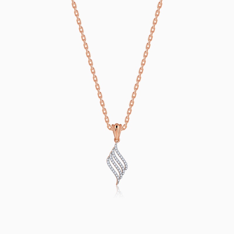 Rose Gold True Paradise Diamond Pendant
