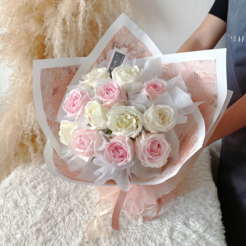 520 Star Rose Flower Bouquet (Johor Bahru Delivery Only)