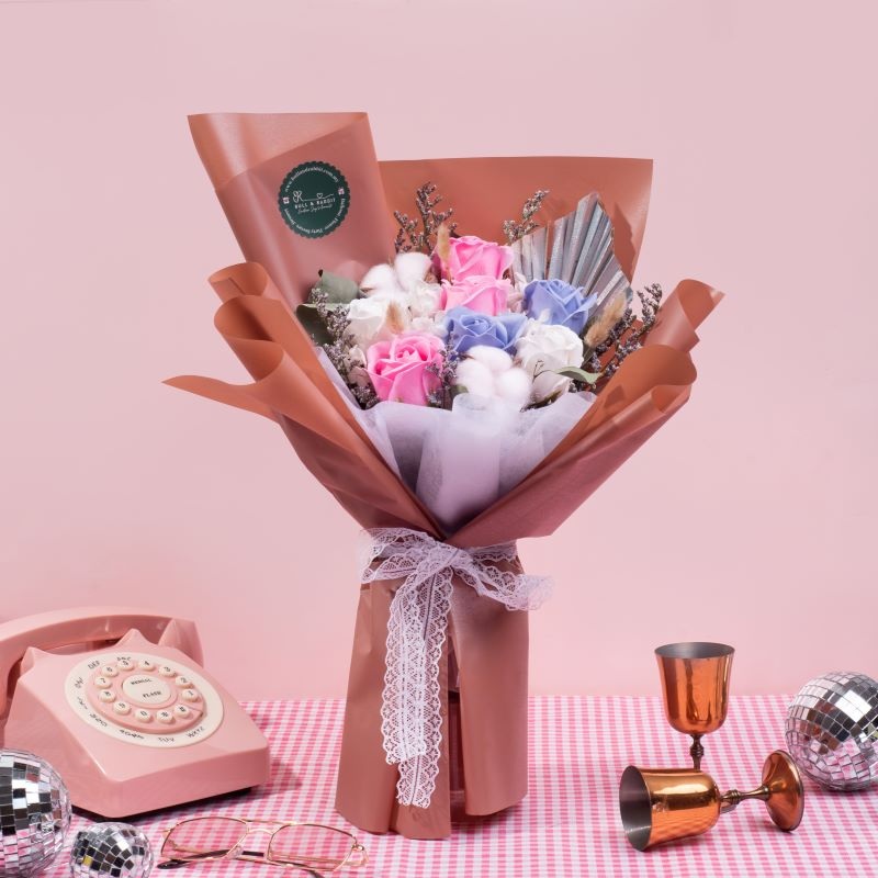 Always You Bouquet (Soap Flower) – (Klang Valley Delivery)