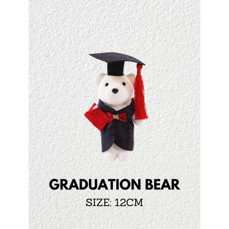 Add-On Graduation Bear 12cm 1001