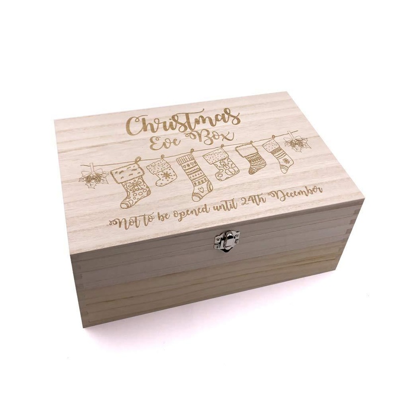 Large Wooden Christmas Eve Box