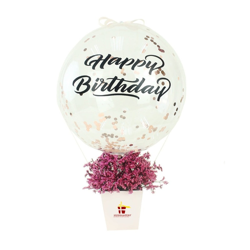 Bella Flower Balloon Box (Klang Valley Delivery Only)