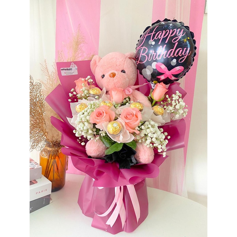 Teddy Bear Bouquet (Penang Delivery only)