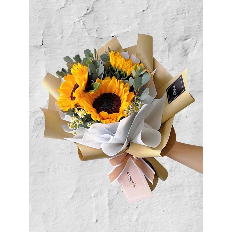 Sunny Day – Sunflower Bouquet (In 2 Sizes) (Klang Valley Delivery)