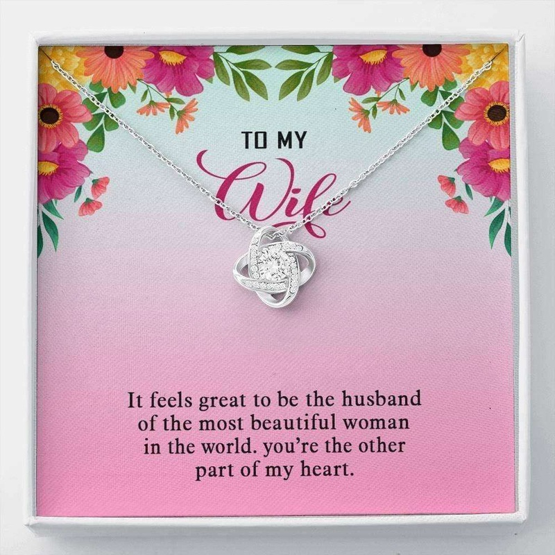 Wife Necklace, To My Wife Necklace, You Are The Other Part Of My Heart