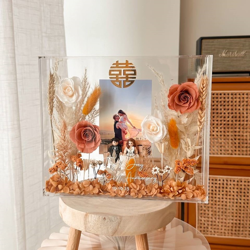 Alyssa Preserved Flower Frame (Klang Valley Delivery)