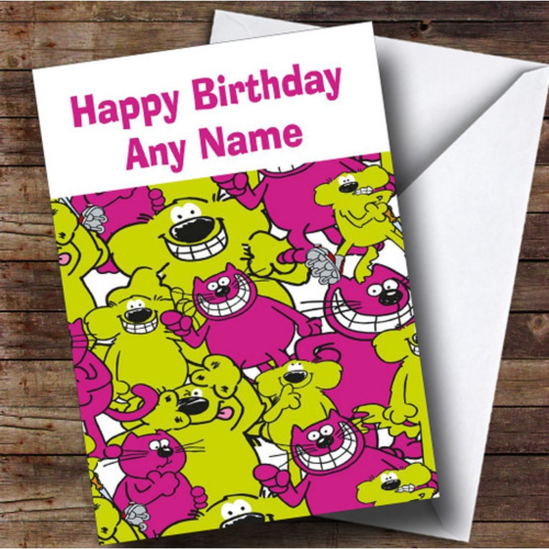 Roobarb And Custard Cool Personalised Children’s Birthday Card – The Card Zoo