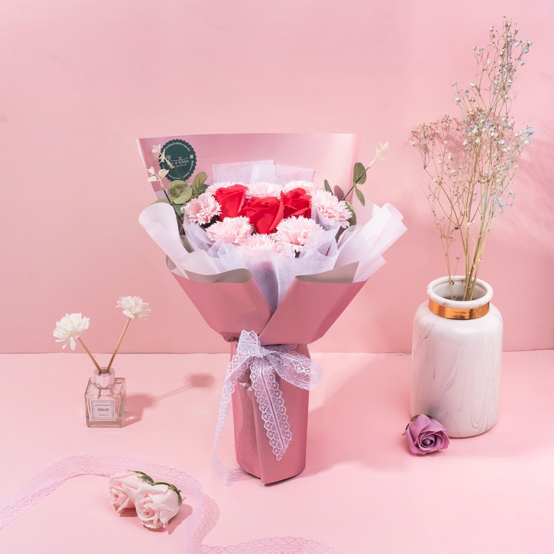 Queen Artificial Soap Bouquet (Klang Valley Delivery Only)