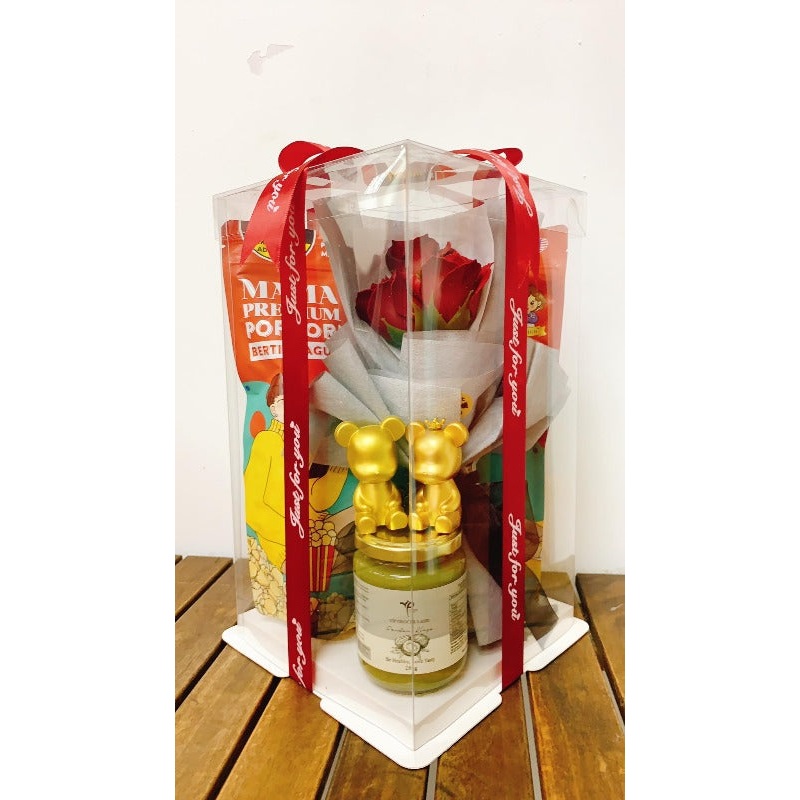Be My Valentine Gift Set (Valentine’s Day 2023) (Soap Flower) (West Malaysia Delivery Only)