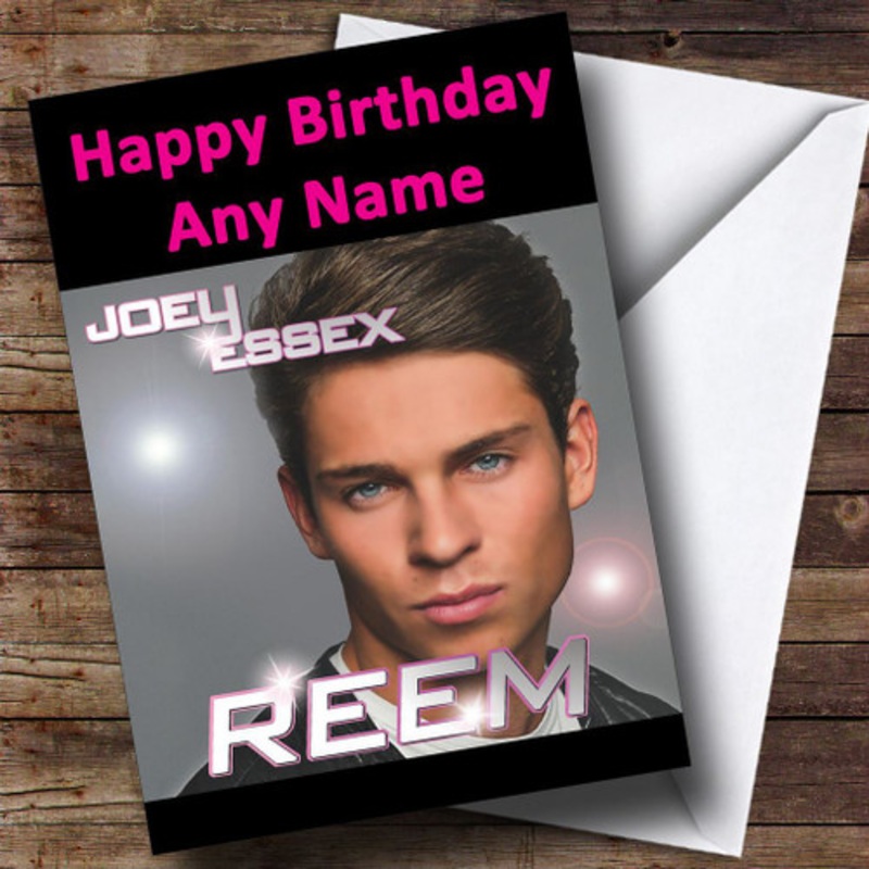 Joey Essex Towie Personalised Birthday Card – The Card Zoo